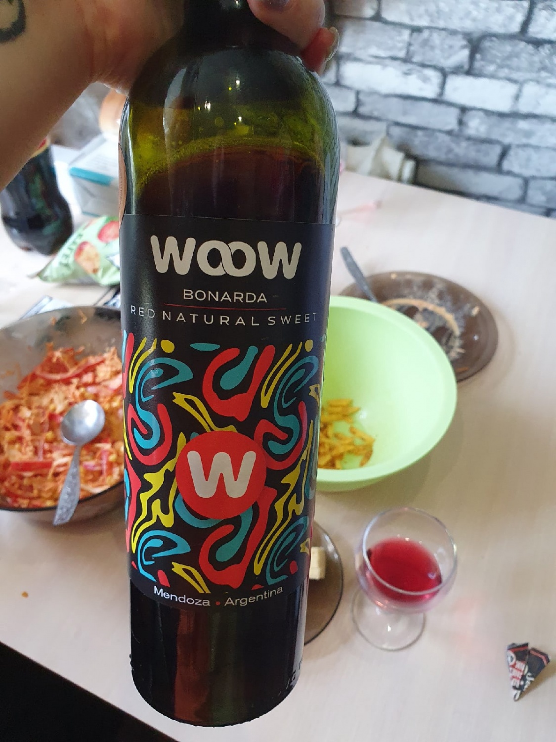 Вино красное сладкое WOOW Bonarda - «Вино "WooW" Bonarda - Аргентина ...
