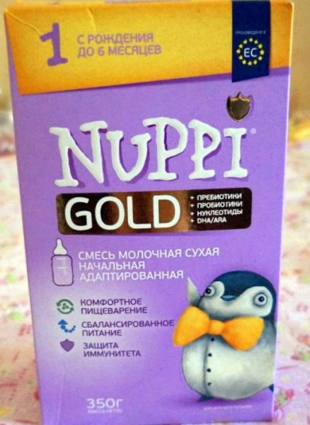 Детское питание Nuppi Gold фото