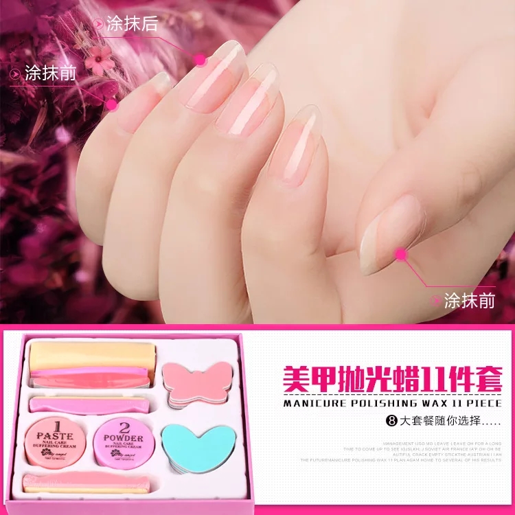 Набор для полировки ногтей Aliexpress Японский маникюр  фото