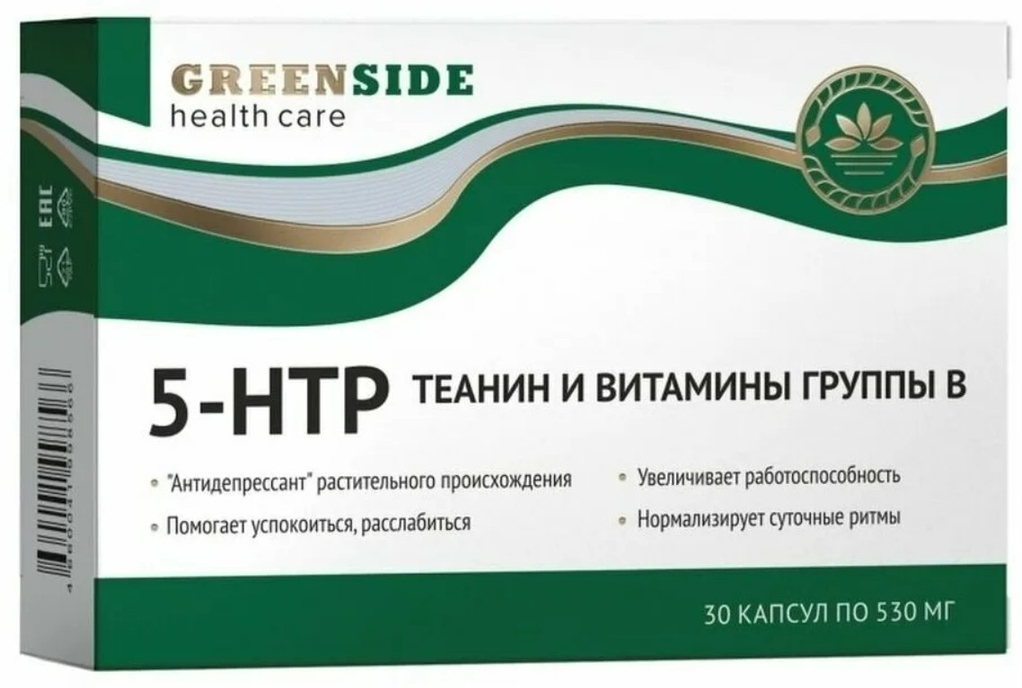 БАД Green Side "5-НТР Теанин и витамины группы В" | отзывы