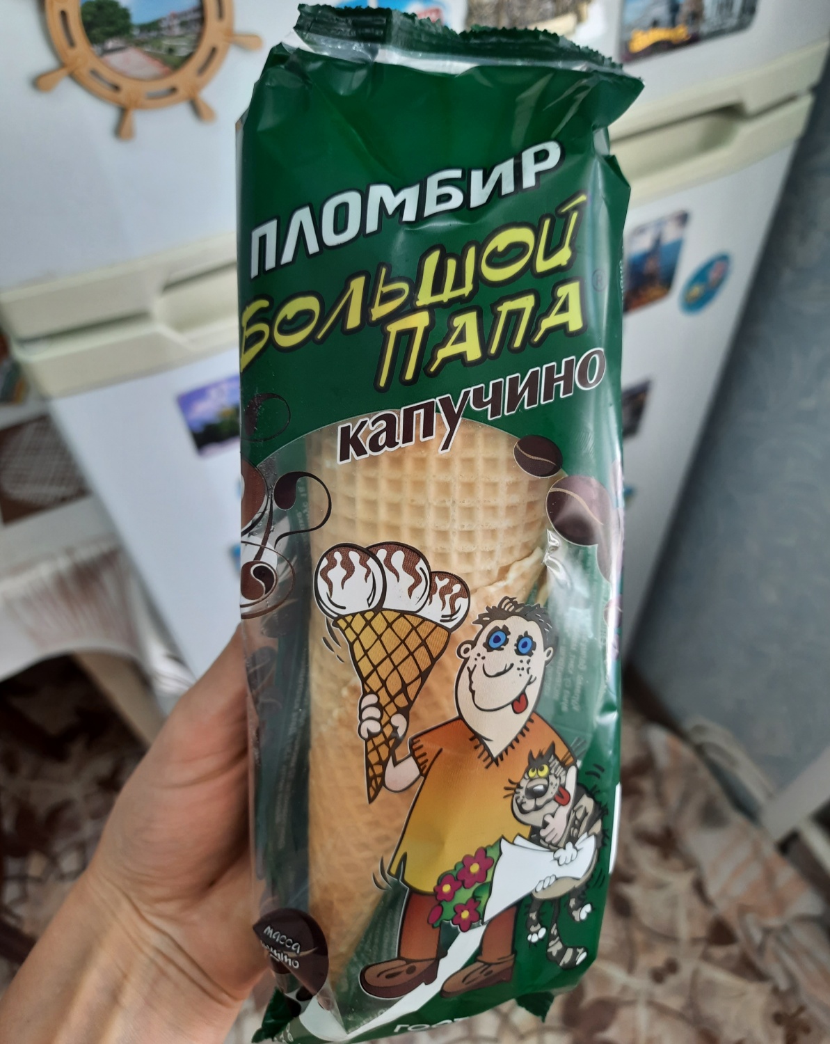Большой папа пина Колада мороженое
