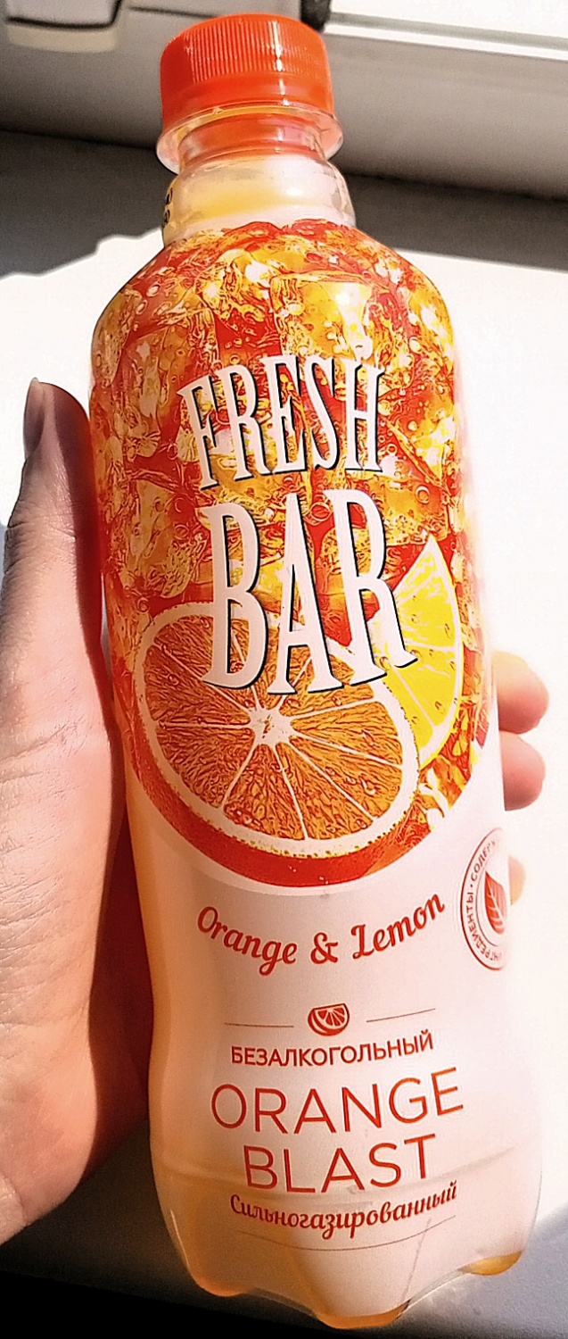 Безалкогольный напиток Fresh Bar Orange Blast | отзывы