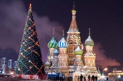 Новогодняя елка в Кремле, Москва фото