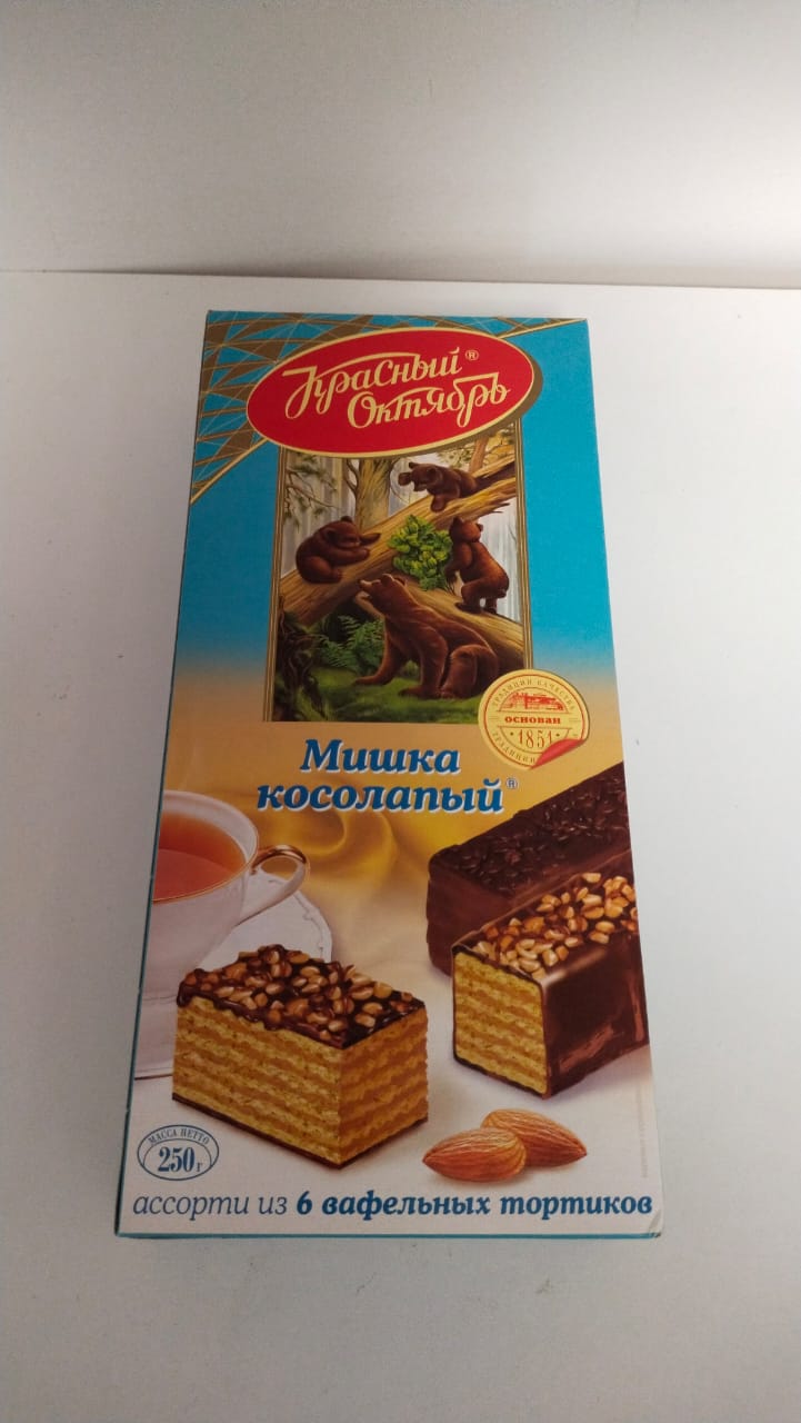 Вафельный торт мишка косолапый рецепт