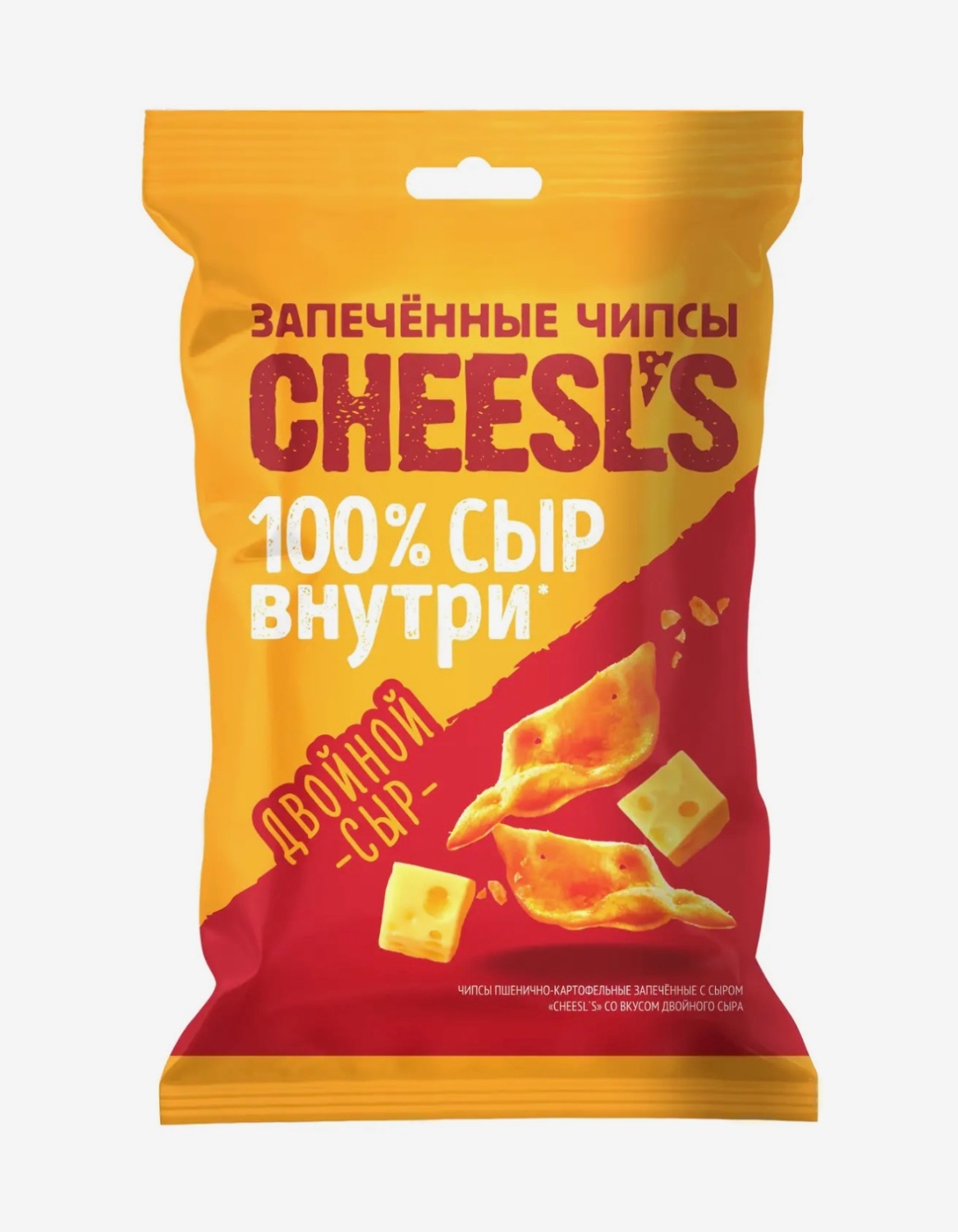 Чипсы пшеничные Любятово пшенично-картофельные запеченные с сыром ...