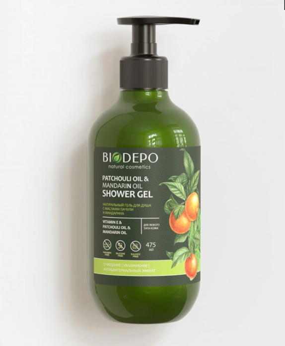 Гель для душа Biodepo patchouli oil & mandarin oil | отзывы