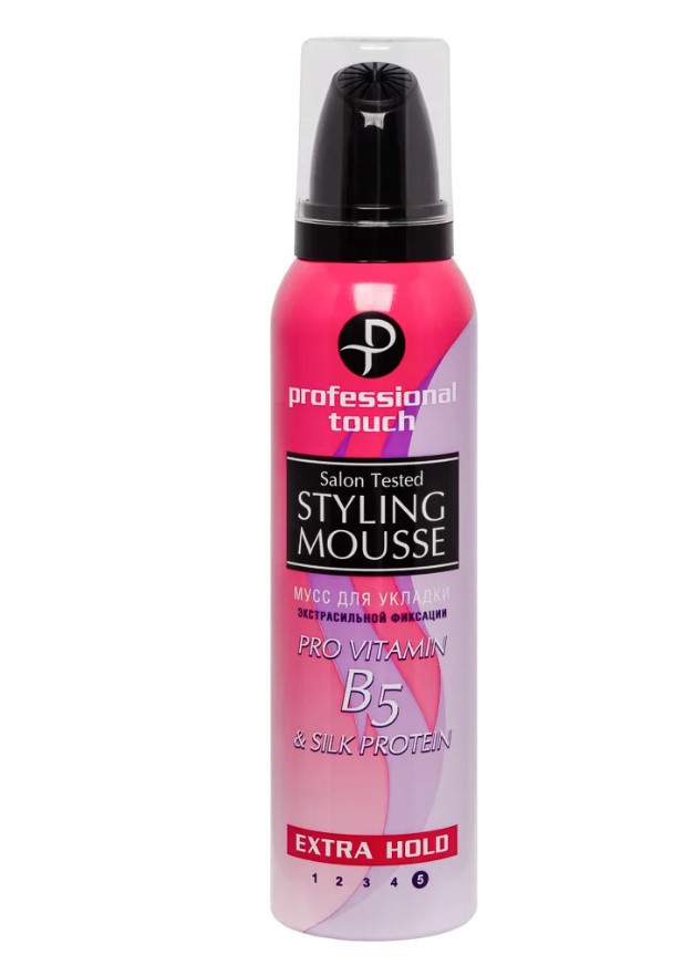 Мусс для укладки волос PROFESSIONAL TOUCH B5& silk protein ...