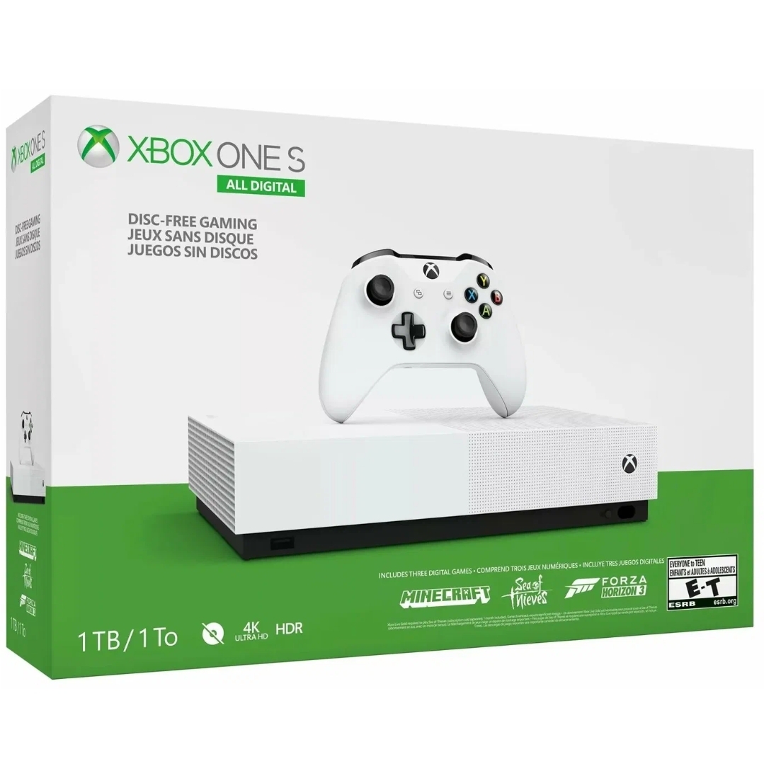 Игровая консоль Xbox Microsoft ONE S All-Digital Edition | отзывы