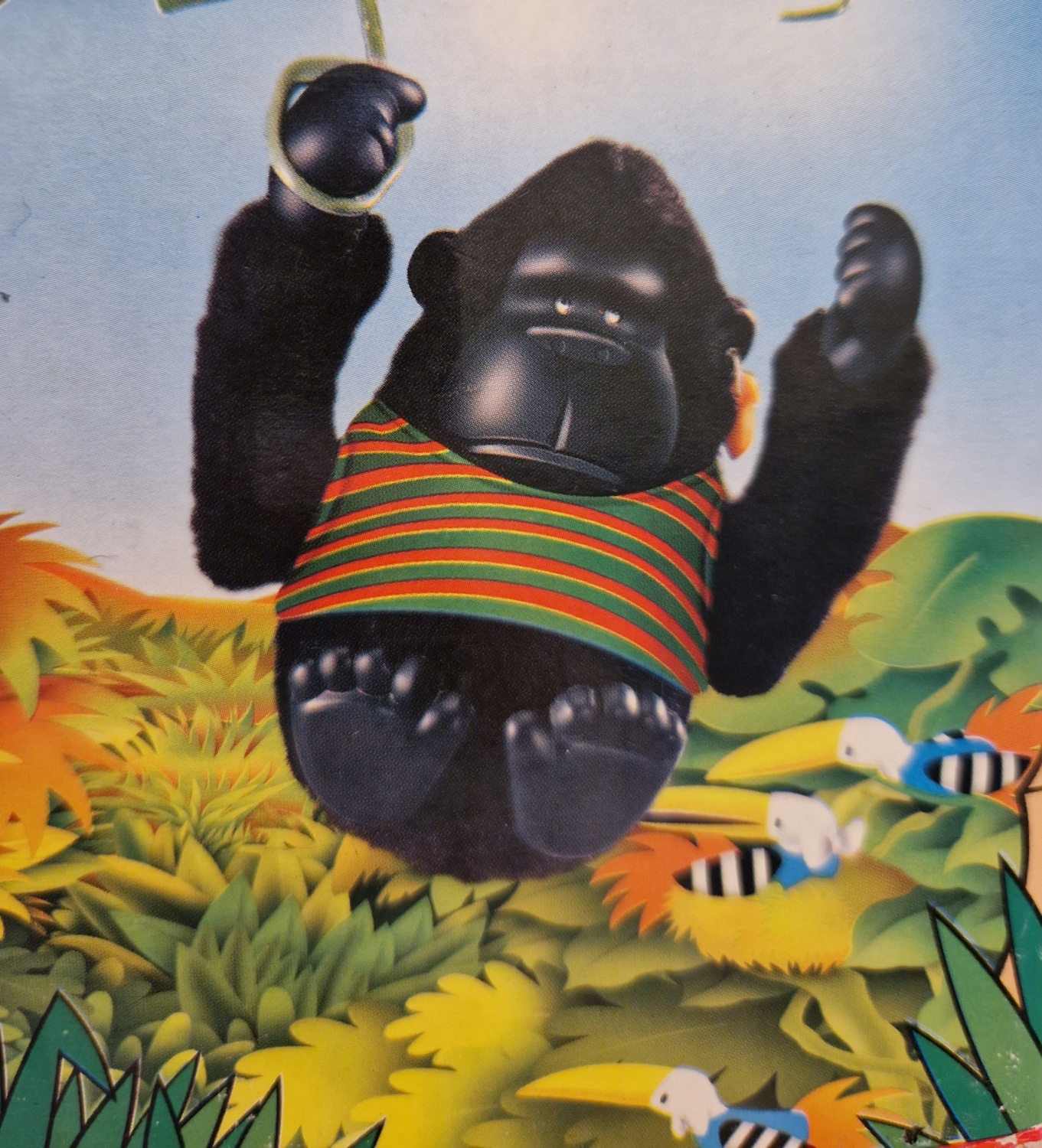Игрушка Обезьянка на веточке The tumbling gorilla - «Забавная горилла ...