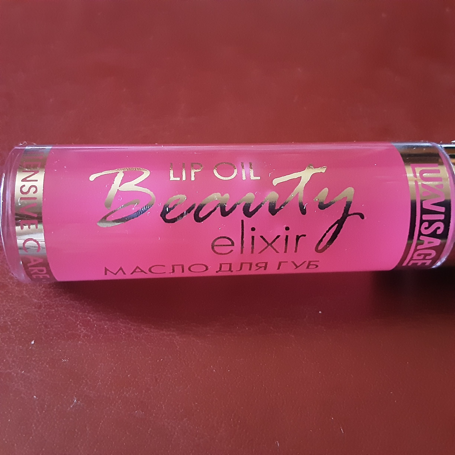 Масло для губ LUXVISAGE Beauty elixir - «Блестит, но липкий» | отзывы