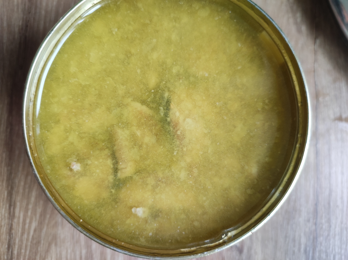 Суп из рыбных консервов с пшеном