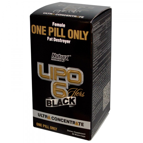 Nutrex Lipo-6 Black Hers Ultra Concentrate 60 caps