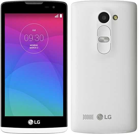 Мобильный телефон LG Leon H324 White фото