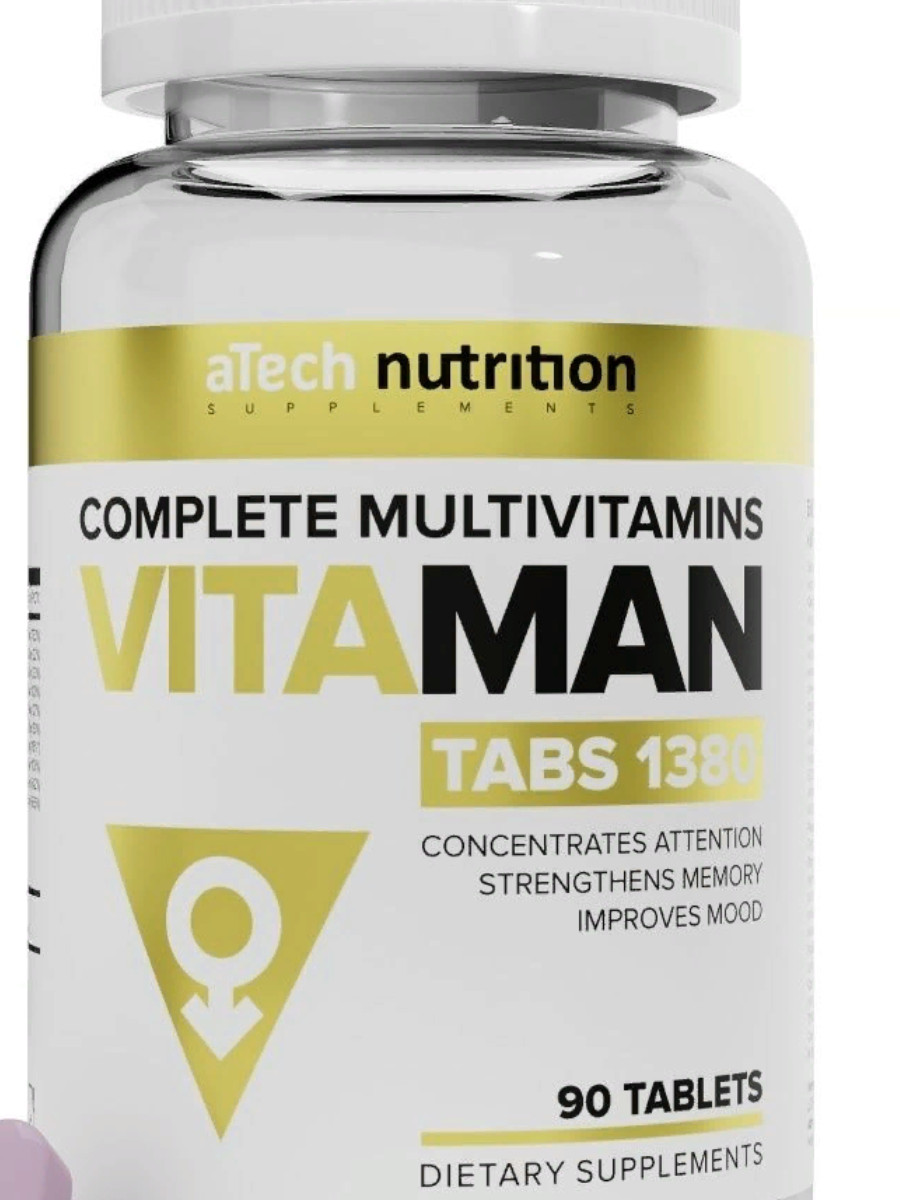 БАД ATech nutrition Витаминно-минеральный комплекс Vita Man Вита мэн ...