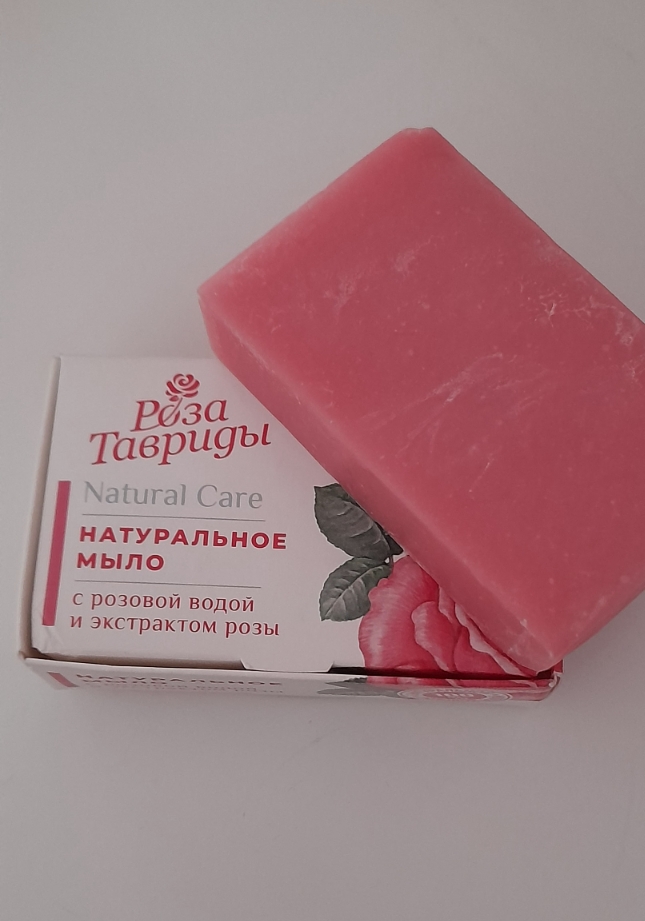 Натуральное мыло Роза Тавриды С розовой водой и экстрактом розы - «Мыло ...