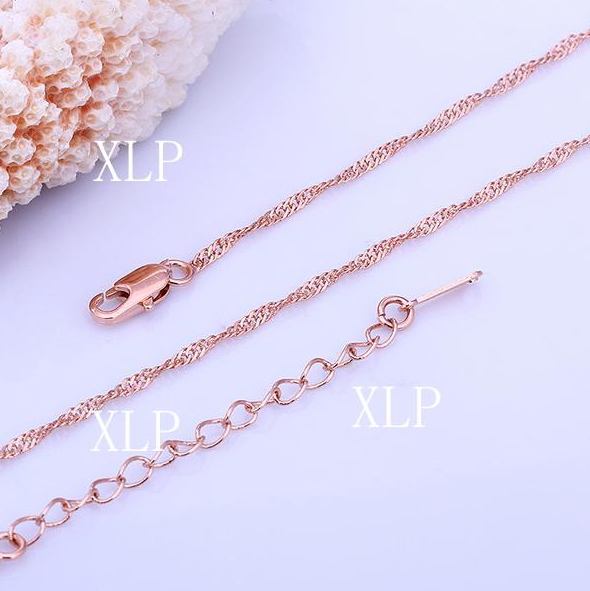 Цепочка Aliexpress C013 Wholesale China supplier 18k gold plated long chain