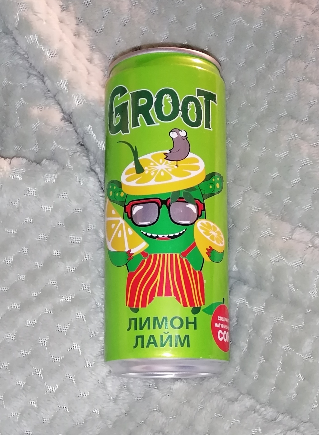 Напиток сокосодержащий Грут Groot Lemon & Lime | отзывы