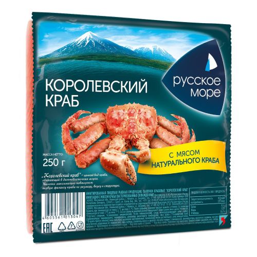 Крабовые палочки Русское море Королевский краб | отзывы