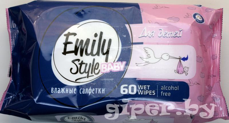 Влажные салфетки Emily Style Baby фото
