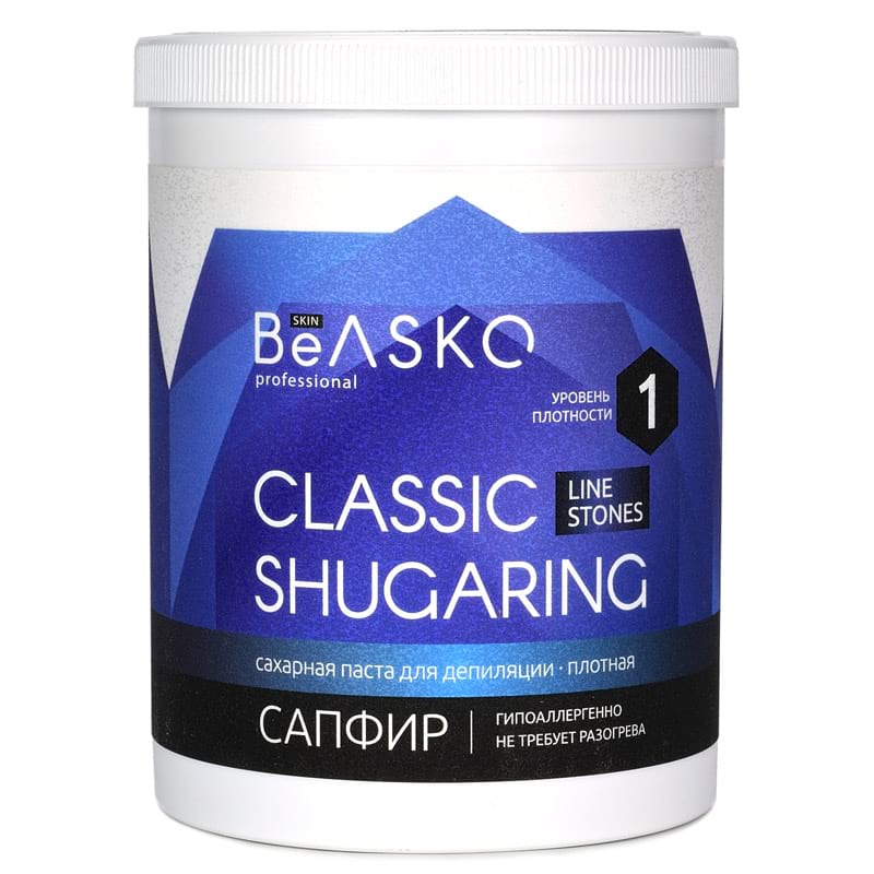 Паста для шугаринга BeASKO «Сапфир» (Плотная) Shugaring Stones Skin фото