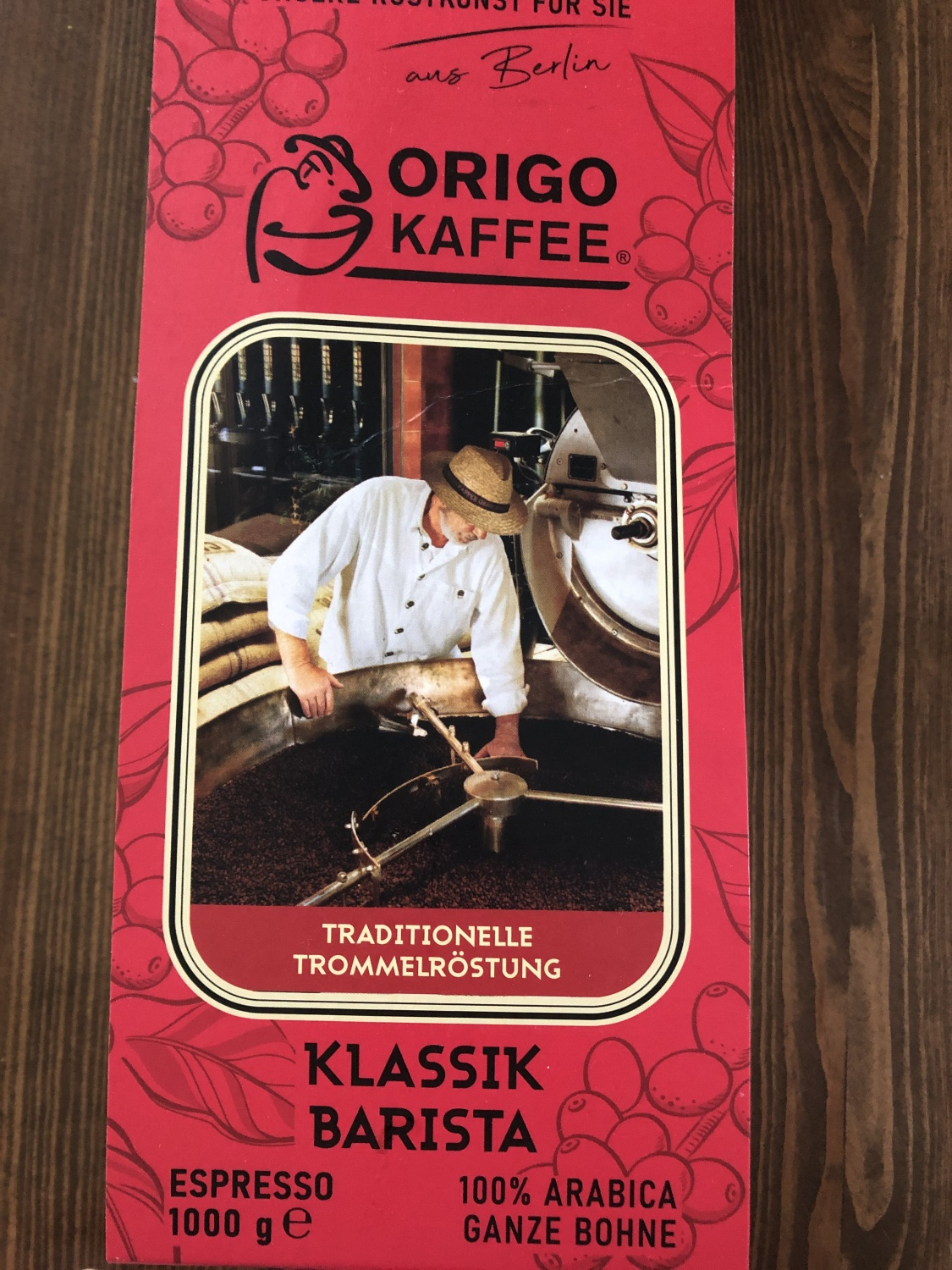 Кофе в зёрнах натуральный жареный Origo Kaffe Klassik Barista Espresso -  «Действительно качественный немецкий кофе» | отзывы