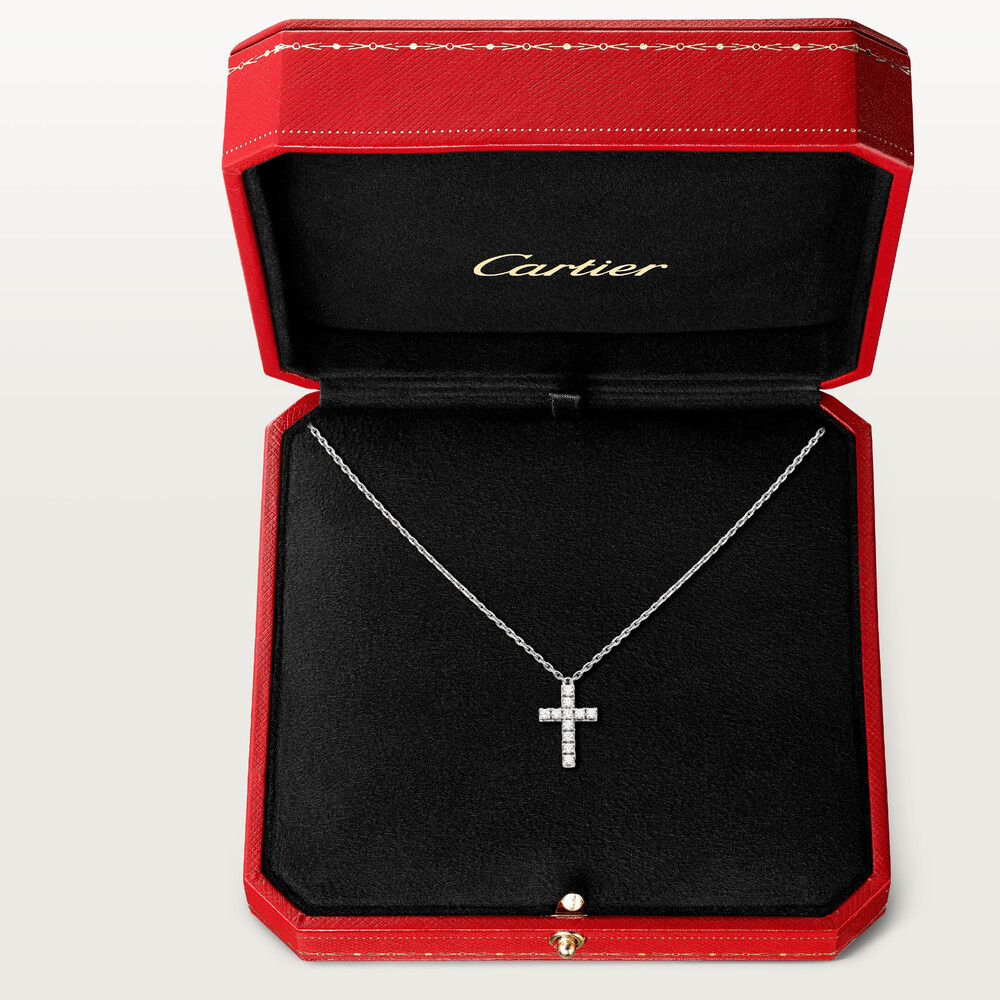 Колье Cartier Крест Croix Арт. B7221700 - «Подвеска Cartier Крест с  бриллиантами: комплиментарные опции, оригинал изделия с паспортом,  комплектация, цена и как купить» | отзывы