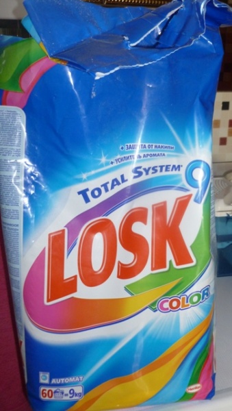 Стиральный порошок Losk Total system color automat фото