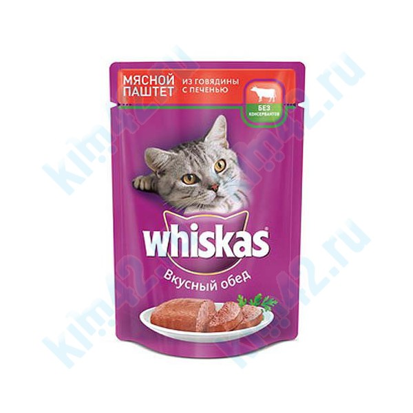 Паштет Whiskas - «Ни кот, ни собака есть не стали» | отзывы