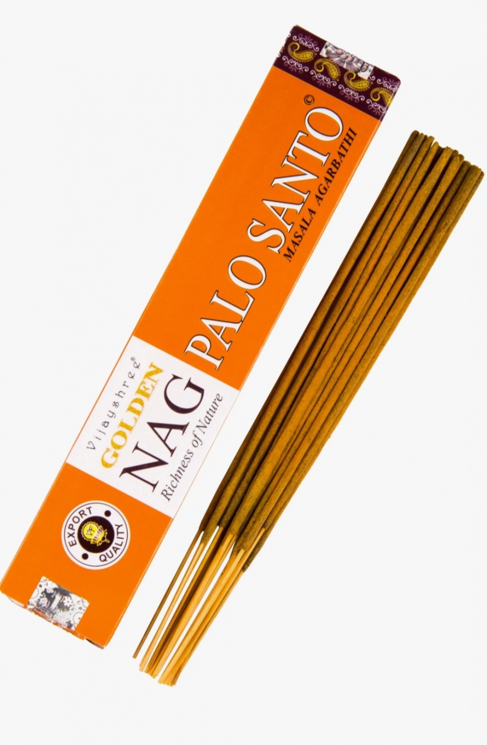 Ароматические палочки Golden Nag натуральные индийские благовония Пало  Санто ( Golden Nag Palo Santo) | отзывы