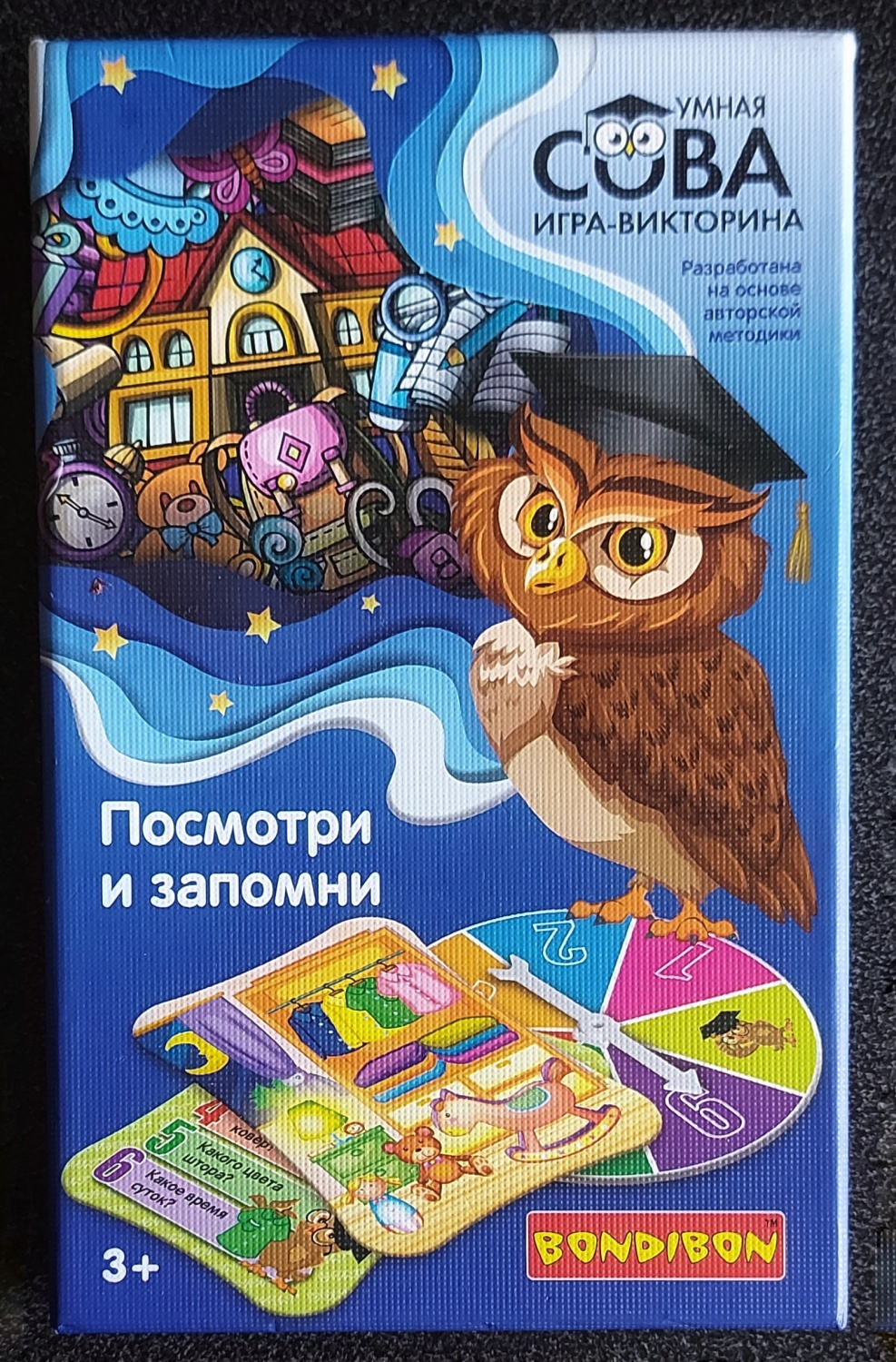 Игра-викторина BONDIBON Умная Сова. 