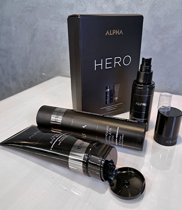 Набор средств Estel ALPHA HOMME HERO для мужчин | отзывы