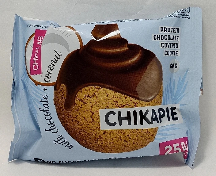 Протеиновое печенье Chikalab Chikapie со вкусом кокоса | отзывы