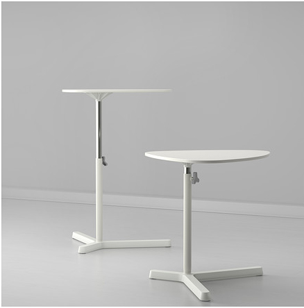 Стол для ноутбука Ikea: выбираем малогабаритный приставной столик на колесах и практичные складные модели (28 фото)