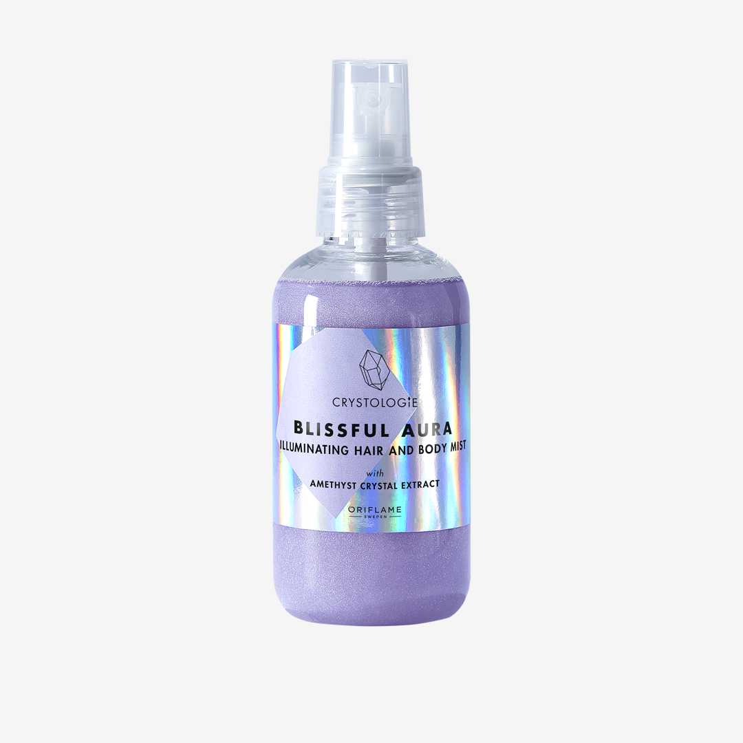 Спрей-блеск для волос и тела Oriflame Crystologie | отзывы