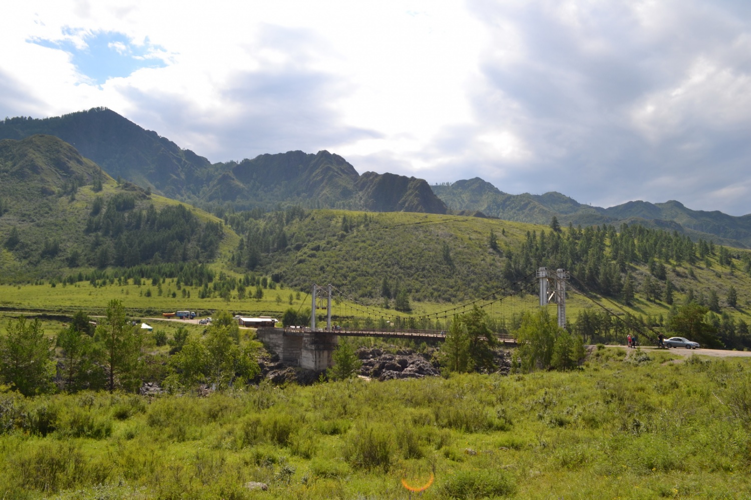 Чемальский тракт горный Алтай