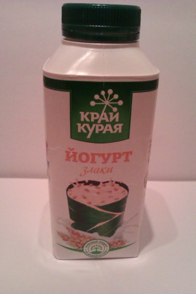 Йогурт питьевой "Злаки" Край Курая | отзывы