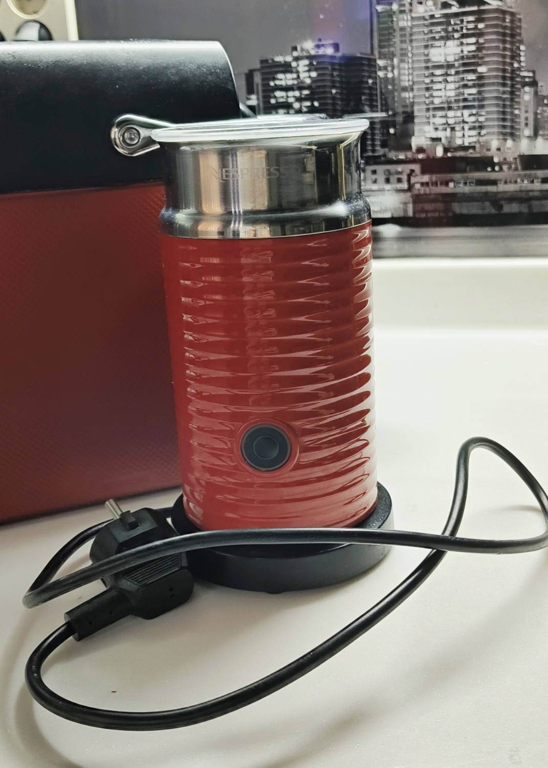 Капучинатор Nespresso Aeroccino 3, красный. - «Nespresso Aeroccino 3 ...