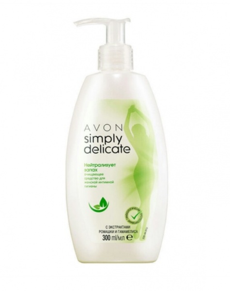 Гель для интимной гигиены Avon Simply Delicate, 300 мл