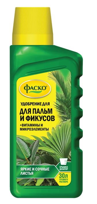Удобрение жидкое Фаско Цветочное счастье минеральное для пальм и ...