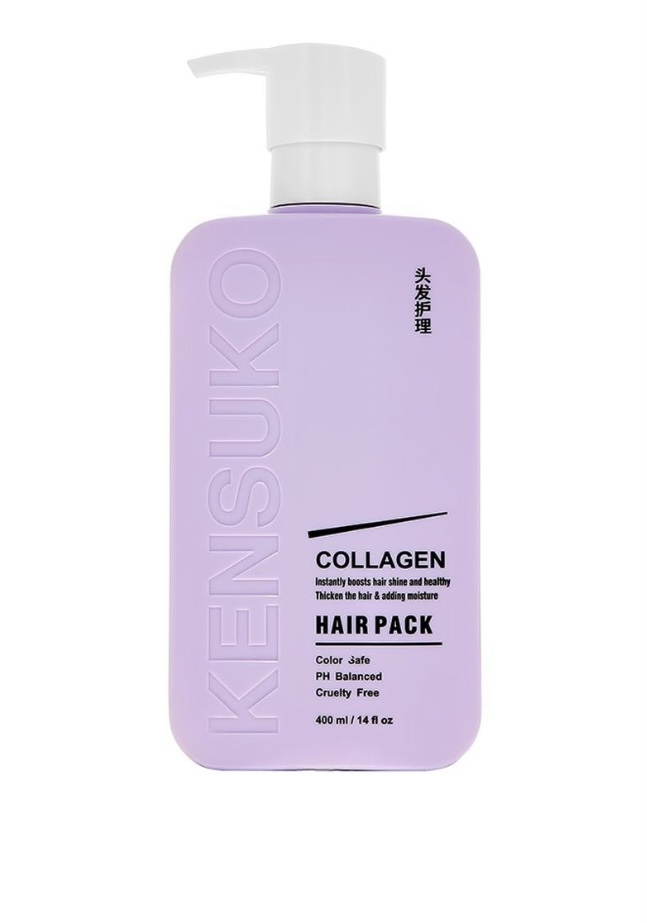 Маска для волос Kensuko Collagen для лишенных объёма и тонких волос ...
