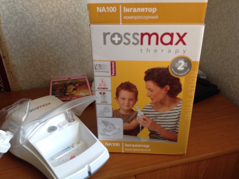 Небулайзер Rossmax NA100 компрессорный ингалятор фото