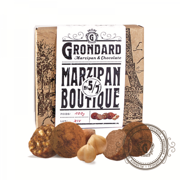 Батончик марципановый Grondard Marzipan