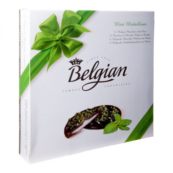 Шоколадные медальоны с мятой Belgian Mint Medaillons | отзывы