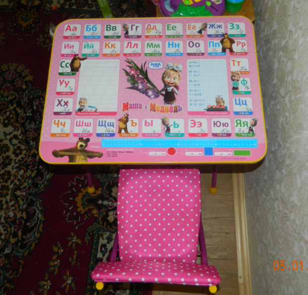 Детская мебель Сима-ленд Набор мебели NiKA kids,столик и мягкий стульчик для ребенка. фото