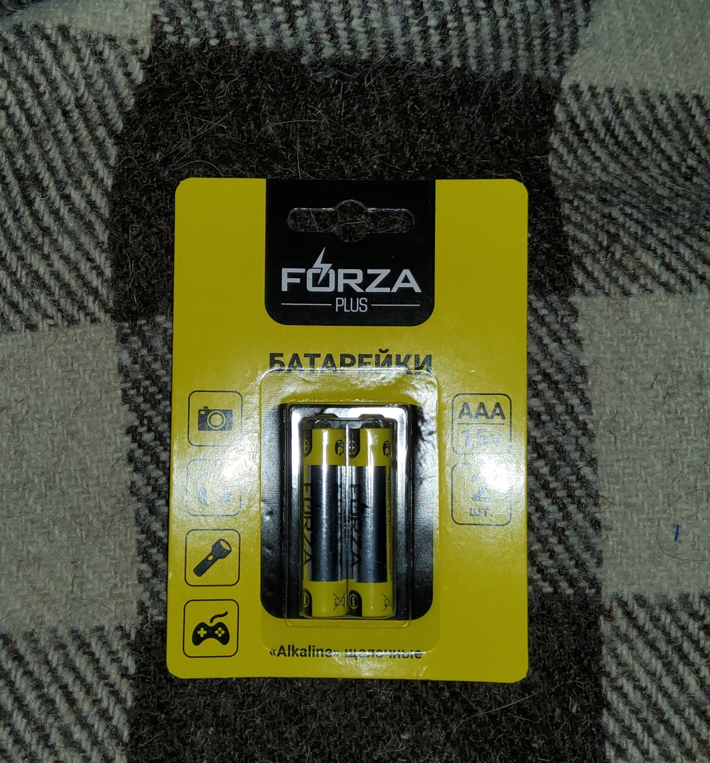 Батарейка Forza Plus "Alkaline" щелочные тип AAA 1,5В | отзывы