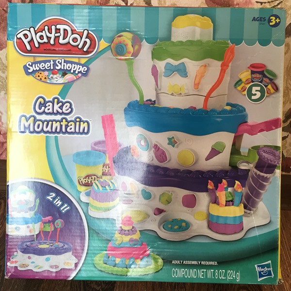 Праздничный торт play doh наборы для