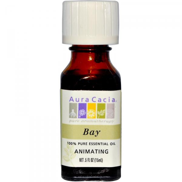 Эфирное масло Aura Cacia 100% Pure Essential Oil, Bay (Бэй)