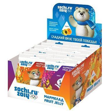 Жевательный мармелад "SOCHI 2014" "Джелики" Сочи-2014 - «Прикольная ...