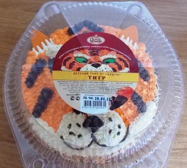 Торт У Палыча Сладкий зоопарк"Тигр" фото