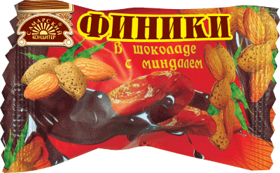 Конфеты Самарский кондитер "Финики в шоколаде с миндалем" фото